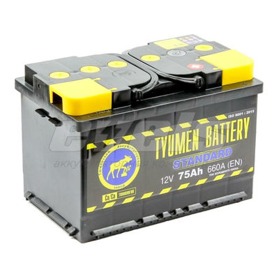 Tyumen Battery 6ст-75 R+ — основное фото